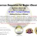 St. John’s Theological Seminary Approved for Membership in the American Association for Higher Education and Accreditation (AAHEA)